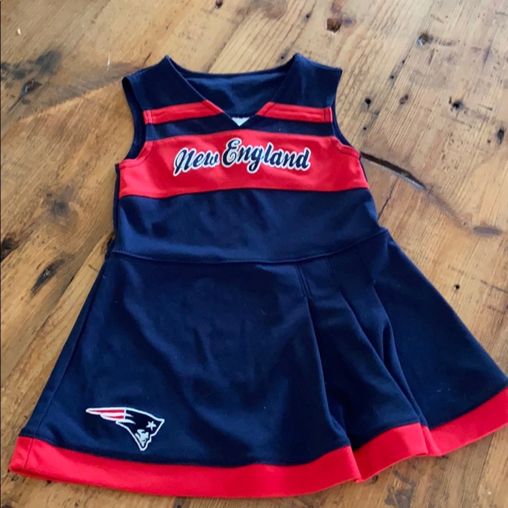 Patriots cheerleader dress. Sz4